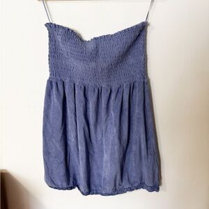 strapless coverup dress